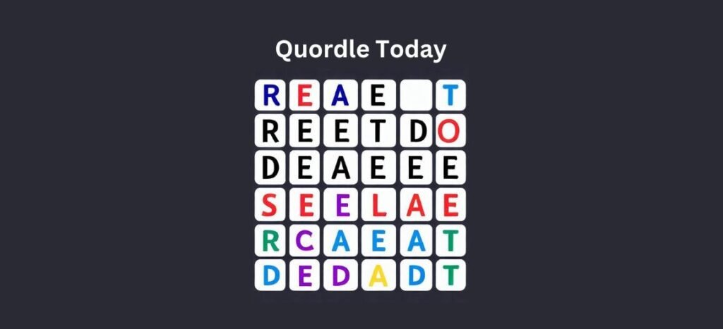 Today’s Quordle Puzzle Solved: Learn how to spot the words in this grid