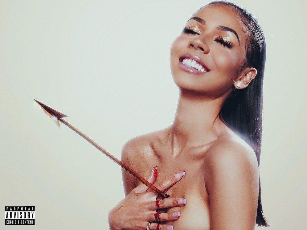 Mariah the Scientist with an arrow through her heart