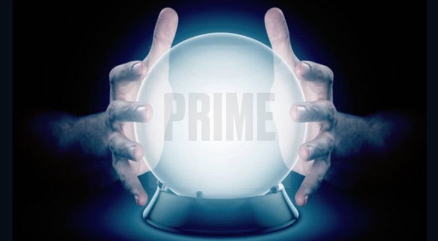 Image: A crystal ball with the Prime logo, symbolizing its uncertain future.