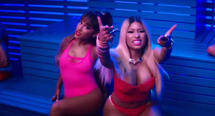 Ariana Grande and Nicki Minaj in Side to Side