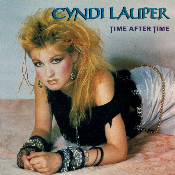 Cyndi Lauper Time After Time Album cover