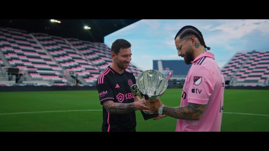 Lionel Messi stars in music video for Colombian rapper Maluma