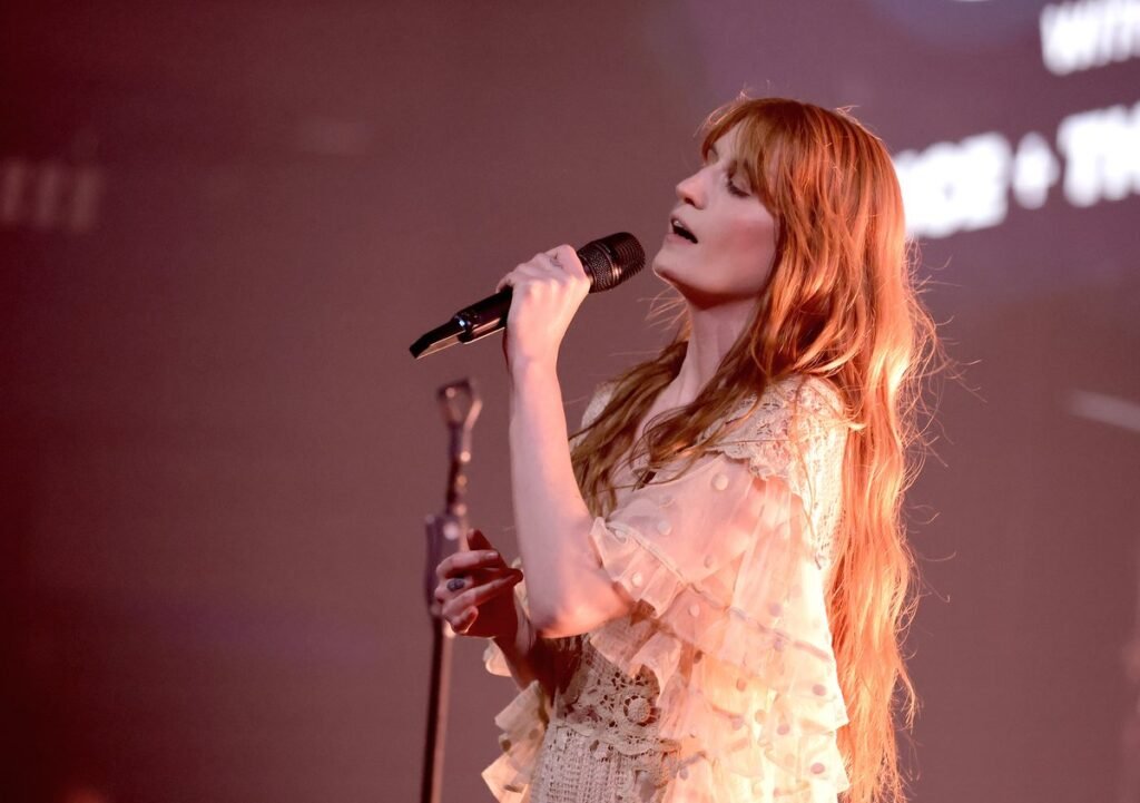 Florence + The Machine performing live