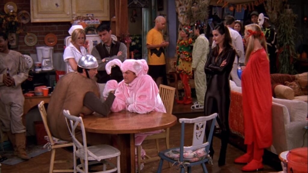 Friends The One with the Halloween Party (TV Episode 2001)