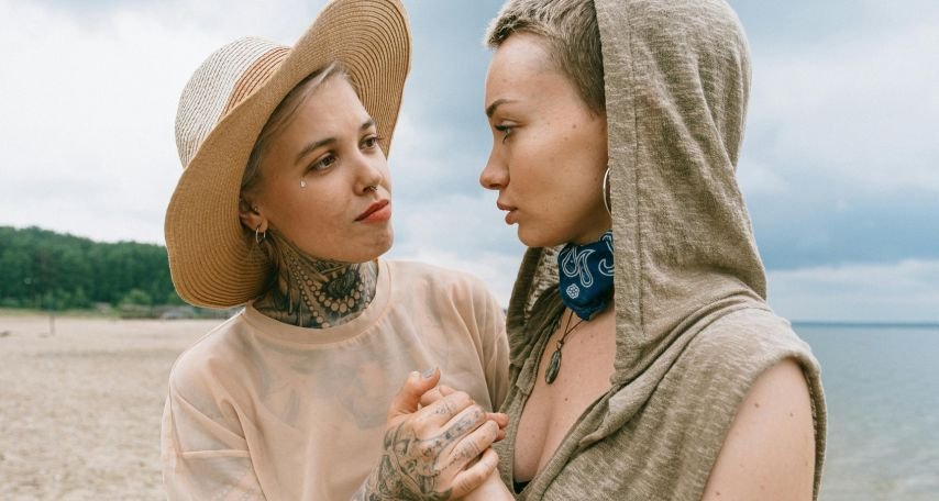 Woman Comforting Friend
