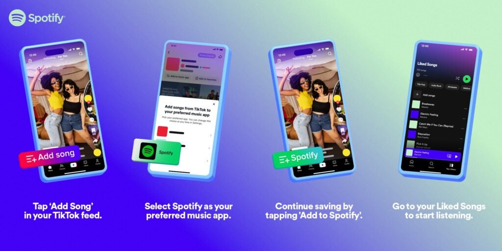 How to integrate your Spotify and TikTok