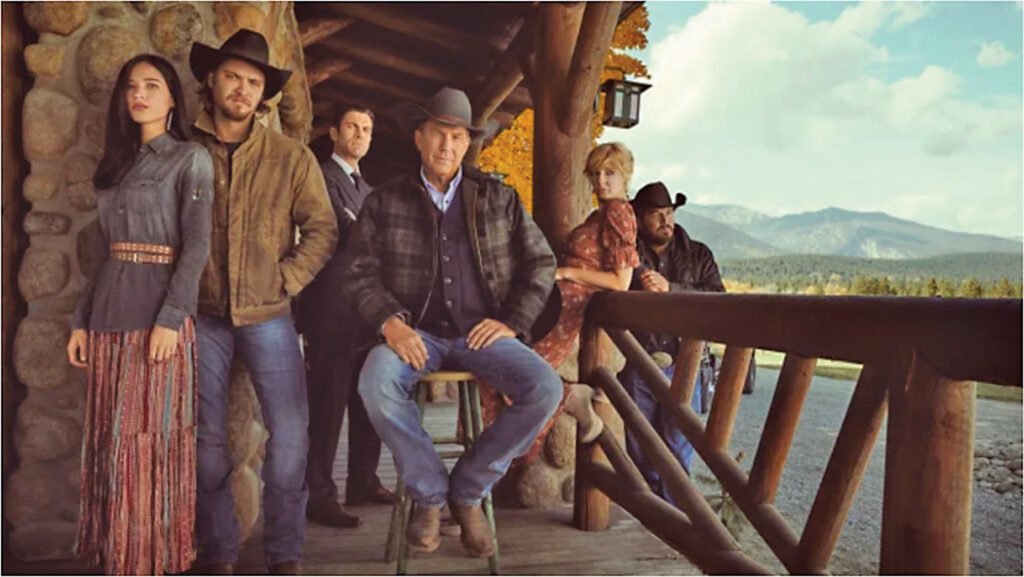The cast of Yellowstone (Paramount Network)