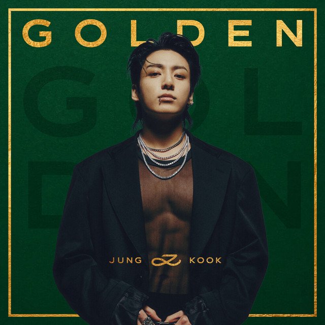 Jung Kook Golden album cover