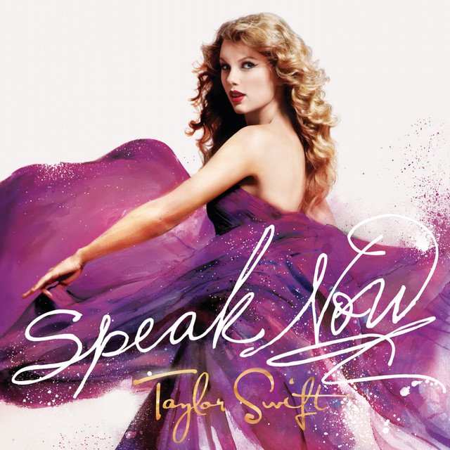 Taylor Swift Speak Now Album cover
