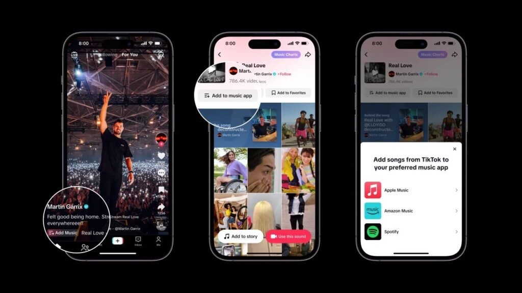 Save Songs Directly to Your Library on Spotify: TikTok’s New Music Streaming Feature Navigating the New Terrain: TikTok and Spotify's Integration Amidst Streaming Challenges