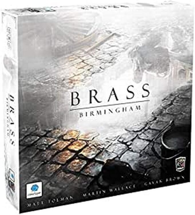 Roxley Games | Brass: Birmingham | Board Game | Ages 14+ | 2-4 Players | 6-120 Minute Playing Time,Mixed Colours,11.75 x 1.92 x 11.75 inches
