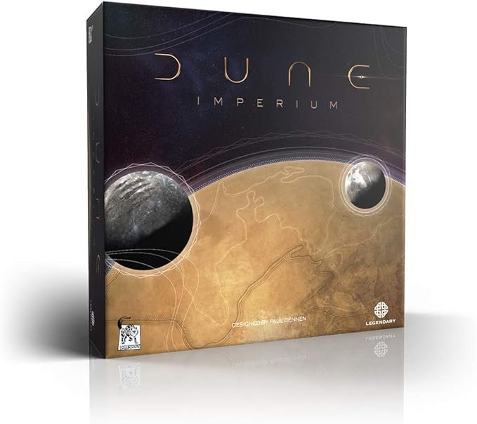 Dire Wolf | Dune: Imperium | Board Game | 1- 4 Players | Ages 14+ | 60 to 120 Minutes Playing Time, Black, 11 x 11 x 4 inches