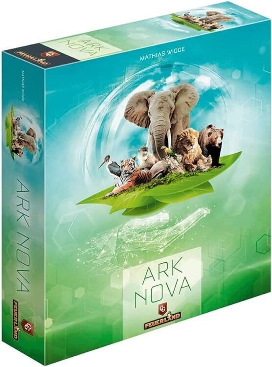 Feuerland Spiele | Ark Nova | Board Game | Ages 14+ | 1-4 Players | 90-150 Minutes Playing Time