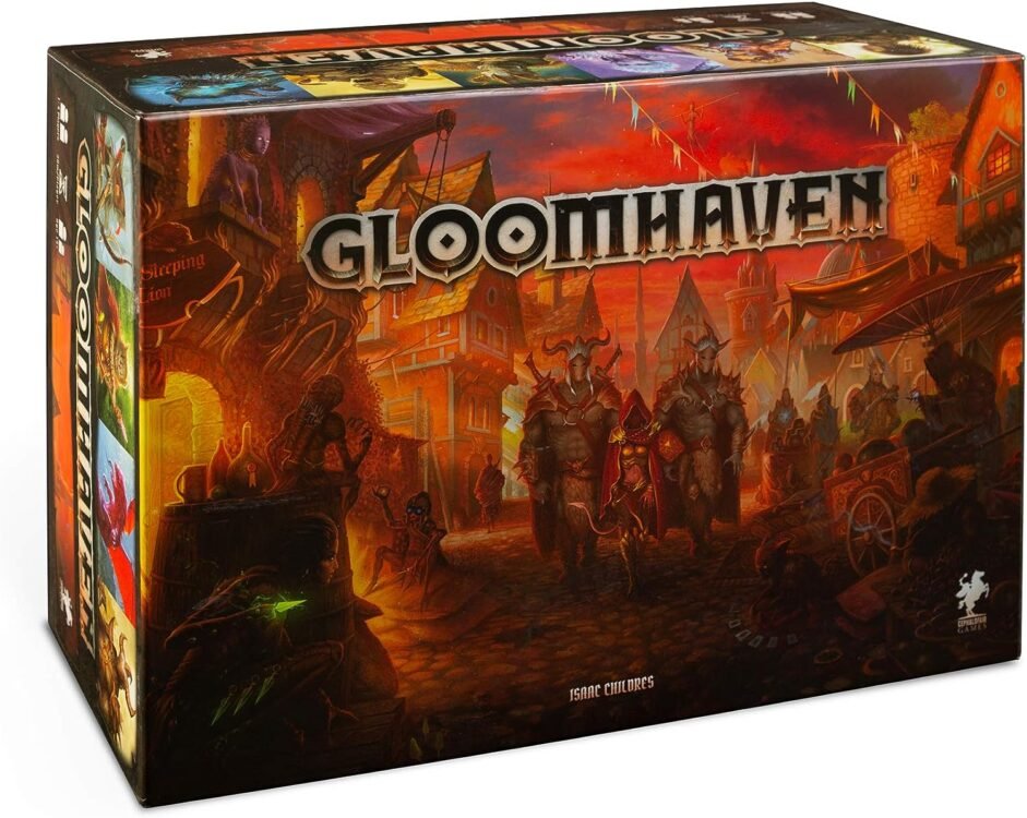 Cephalofair Games, Gloomhaven, Ages 14+, 1-4 Players, 60-120 Minute Playing Time