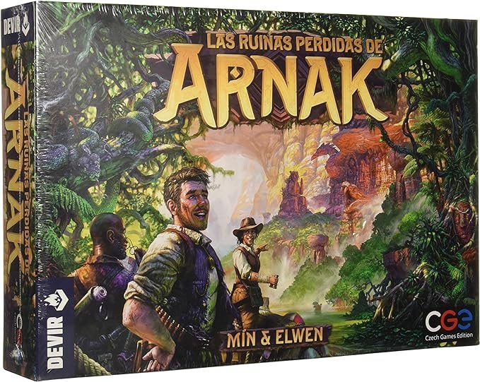 Last Level-LA LOST RUINS OF ARNAK Board Games, Multicolor 