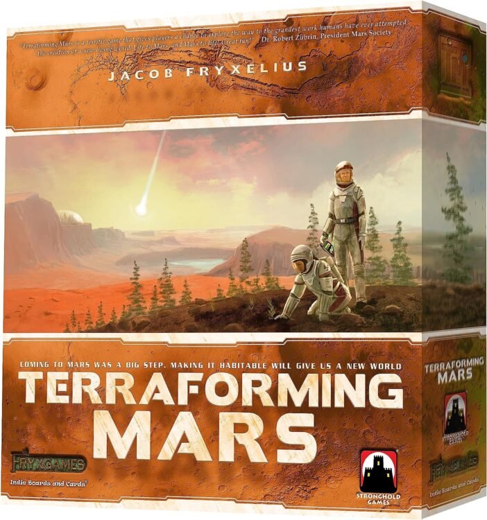 Stronghold Games | Terraforming Mars | Board Game | Ages 14+ | 1-5 Players | 90 - 120 Minute Playing Time
