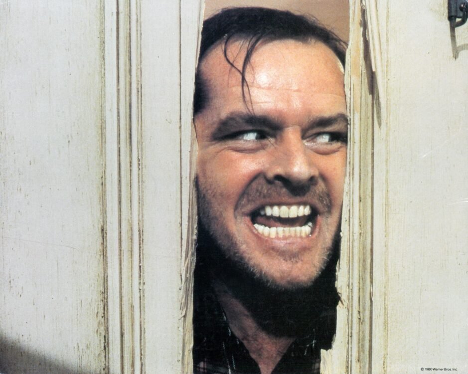 Jack Nicholson in The Shining (1980)