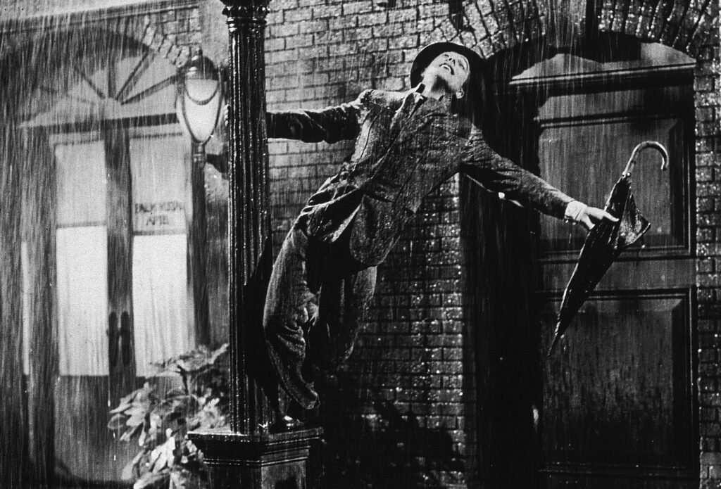 Gene Kelly in Singin' in the Rain