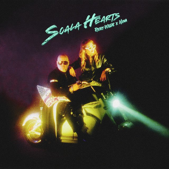 Ricky Wilde and NINA Scala Hearts album cover