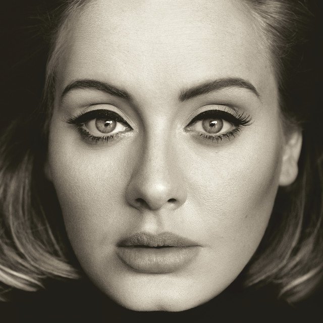 Adele's 25 album cover