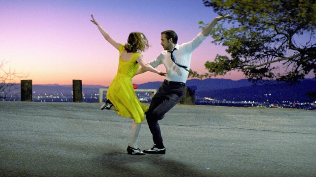 Emma Stone and Ryan Gosling in La La Land