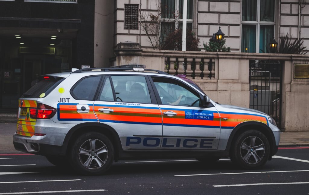 UK police vehicle