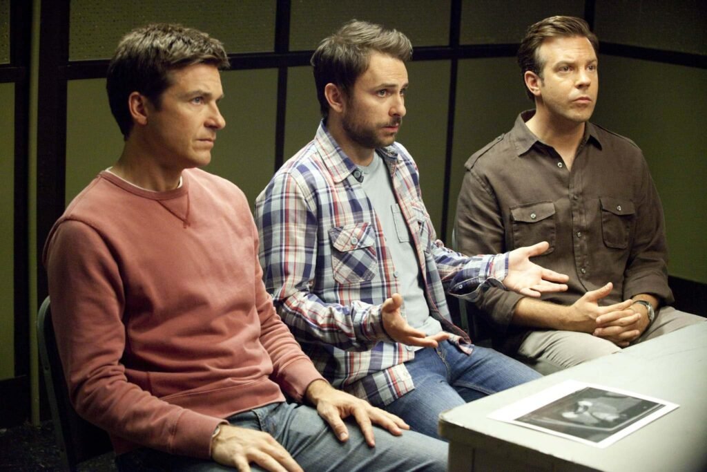 Jason Bateman, Charlie Day, and Jason Sudeikis in Horrible Bosses (2011)