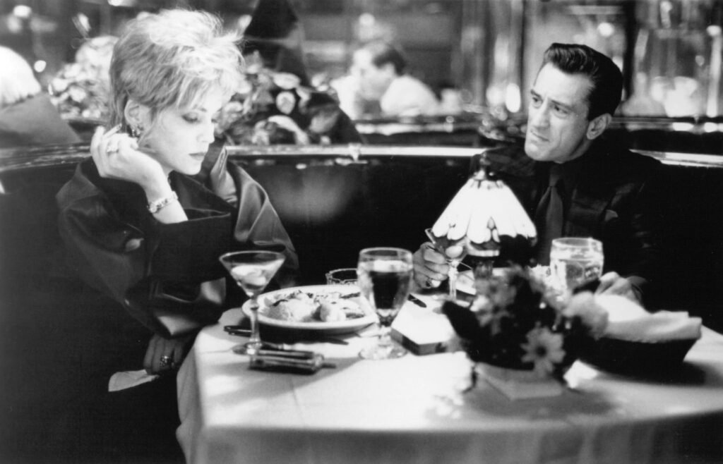 Robert De Niro and Sharon Stone in Casino (1995)