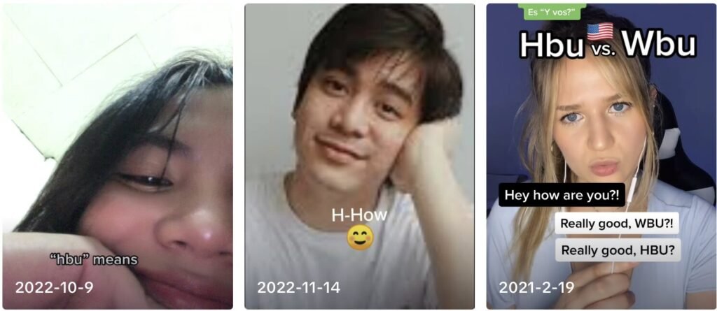 HBU meaning on TikTok