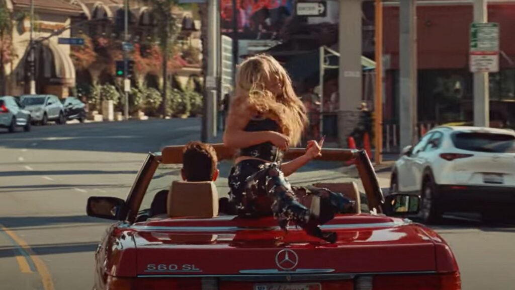 Sydney Sweeney in The Rolling Stones’ "Angry" music video, 2023