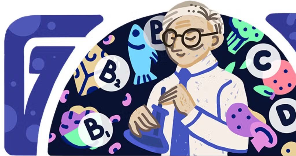 Google Doodle Celebrates Casimir Funk: The Visionary Behind Vitamins Google Doodle Celebrates Casimir Funk: The Visionary Behind Vitamins