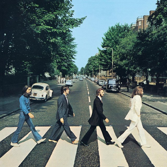 The Beatles Abbey Road album artwork