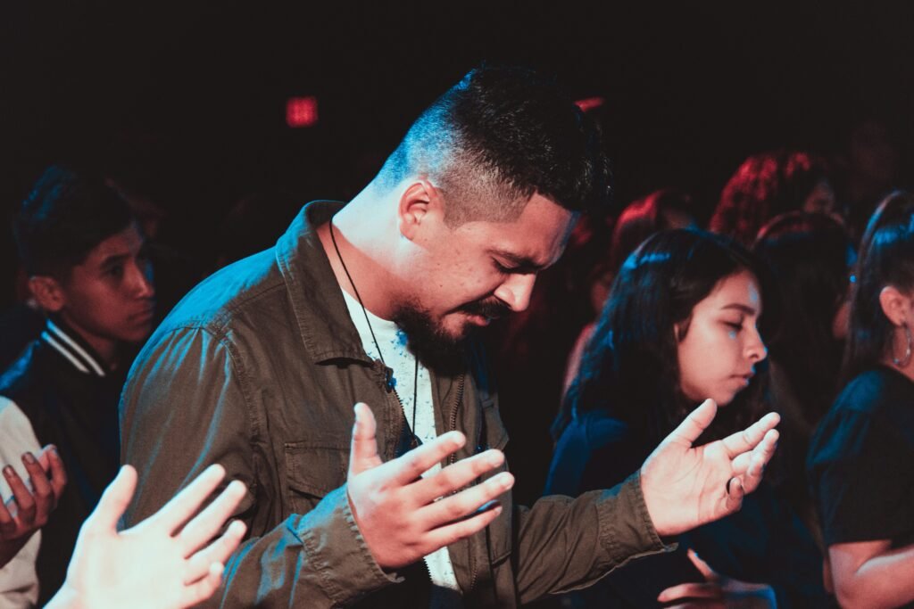 Christians praying