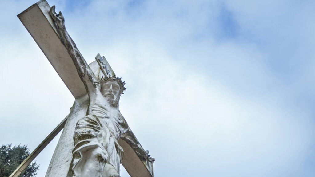 On Good Friday we remember that Jesus died on a cross.