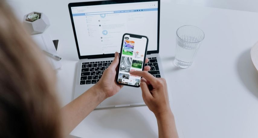 Person Using a Smartphone
