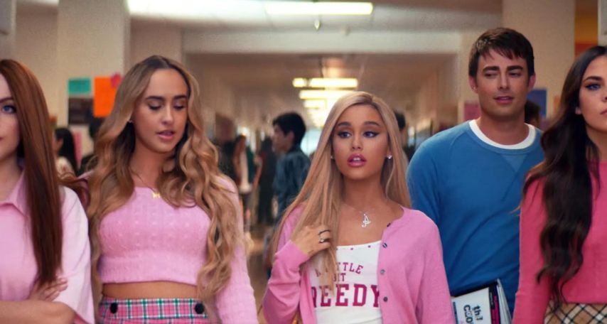 Ariana Grande in thank u, next music video