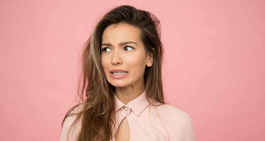 Woman Wearing Pink Top
