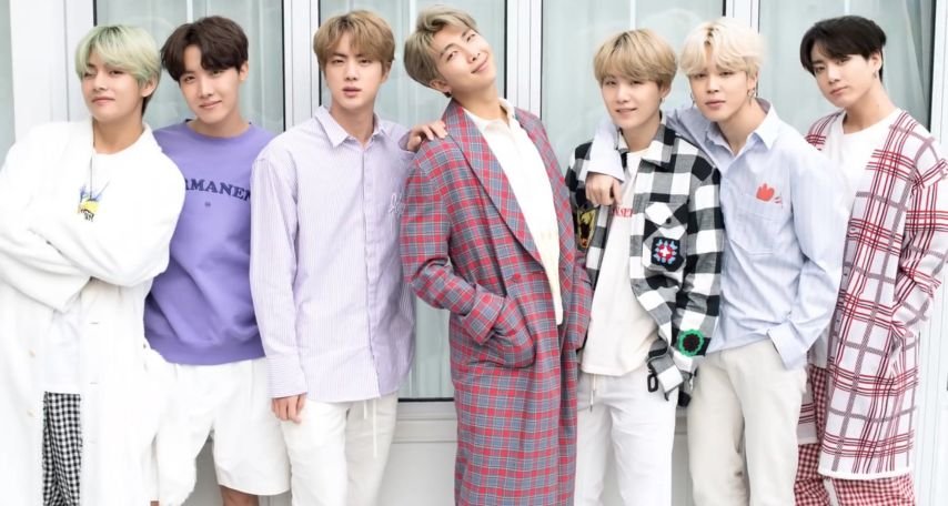 K-pop band BTS for Dispatch White Day Special
