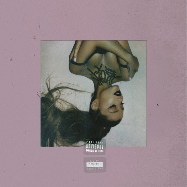 Ariana Grande thank u, next album cover