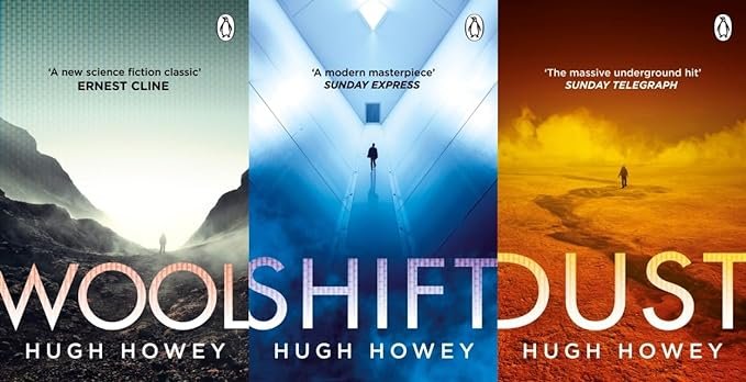 Wool Trilogy Collection Hugh Howey 3 Books Bundle (Wool, Shift, Dust)