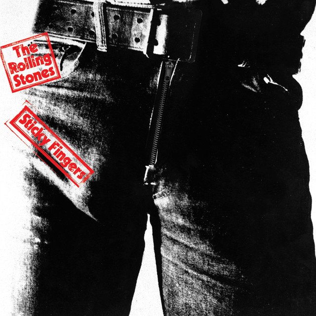 The Rolling Stones Sticky Fingers Album cover
