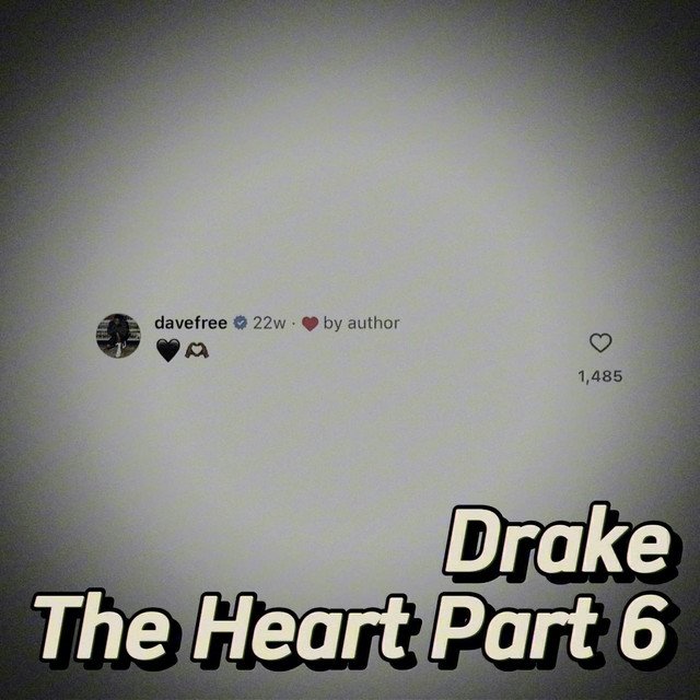 Drake The Heart Part 6 Song Cover