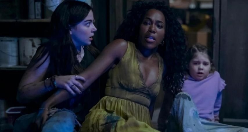Pyper Braun, DeWanda Wise, and Taegen Burns in Imaginary (2024)