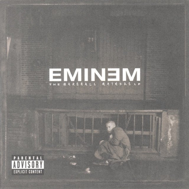 Eminem The Marshall Mathers LP album cover