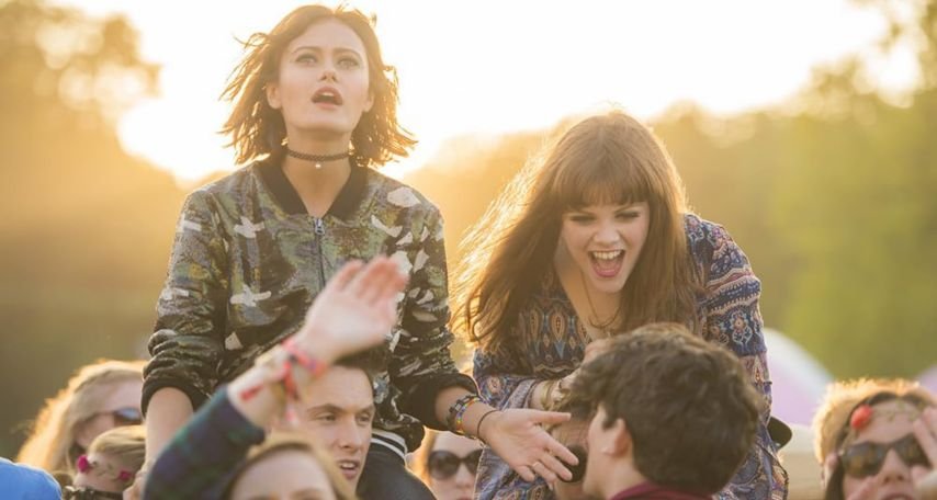 Georgie Henley and Ella Purnell in Access All Areas (2017)