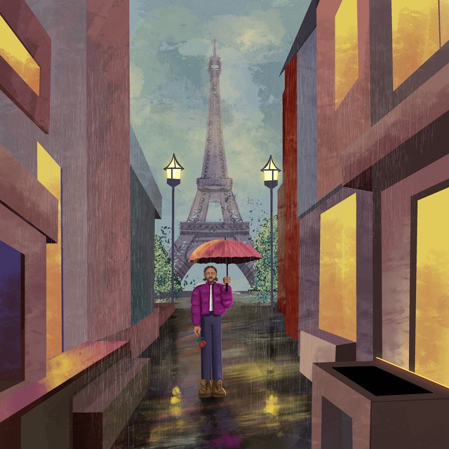PapaRaZzle I'm In Paris And I Miss You EP cover