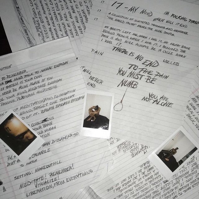 XXXTENTACION 17 album cover