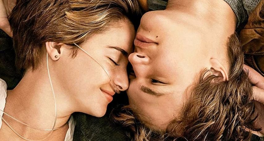 Shailene Woodley and Ansel Elgort in The Fault in Our Stars (2014)