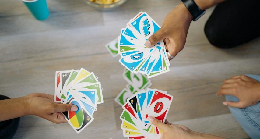 People Playing Uno
