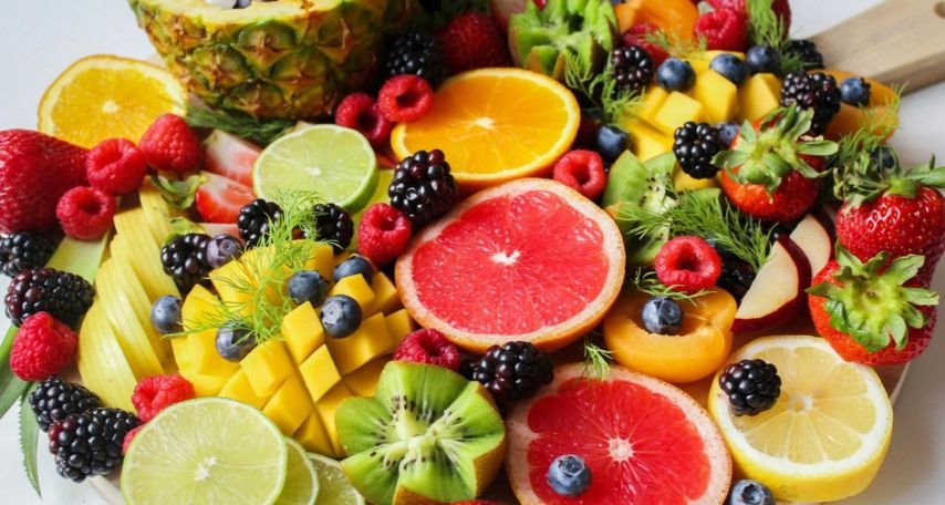 Sliced Fruits on Tray